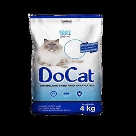 AREIA PARA GATO DOCAT 4 KG