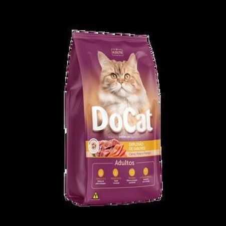 Ração para gatos adultos DOCAT 25 kg