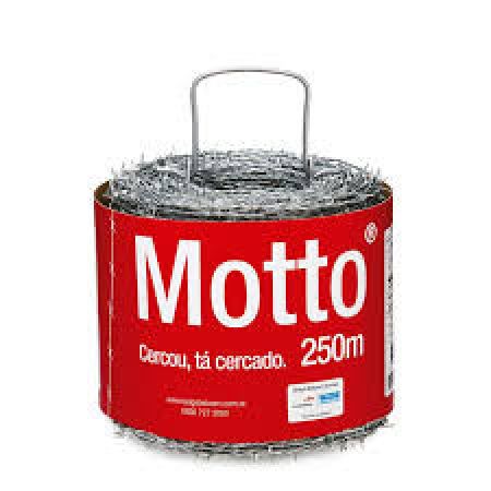ROLO DE ARAME FARPADO MOTO 100 m