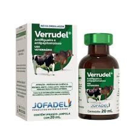 VERRUDEL 20 ML  INJETÁVEL