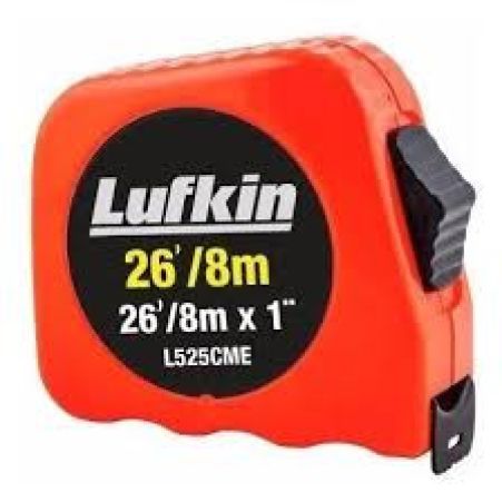 TRENA CINTA MÉTRICA LUFKIN 26'/ 8 M