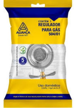 REGULADOR PARA GÁS  ALIANÇA 