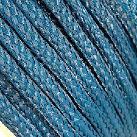 CORDA AZUL DE 6 MM DA BASPAN  O METRO