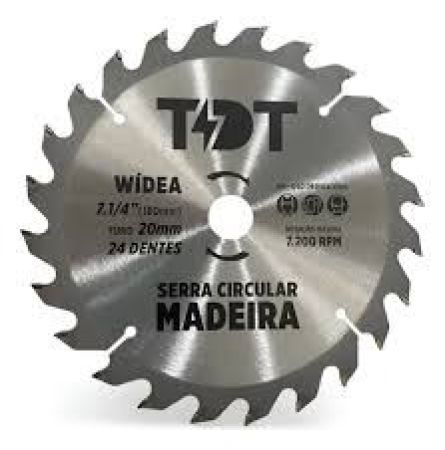 DISCO DE SERRA CIRCULAR COM 12 DENTES WIDEA