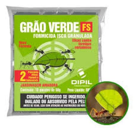 FORMICIDA ISCA GRANULADA GRÃO VERDE