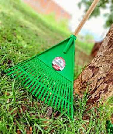 RASTELO DE PLÁSTICO VERDE